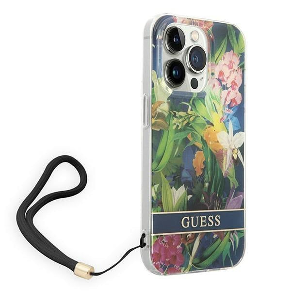 Кейс Guess GUOHCP14XHFLSB за iPhone 14 Pro Max 6.7’