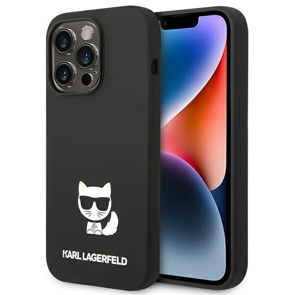 Кейс Karl Lagerfeld KLHCP14LSLCTBK за iPhone 14 Pro