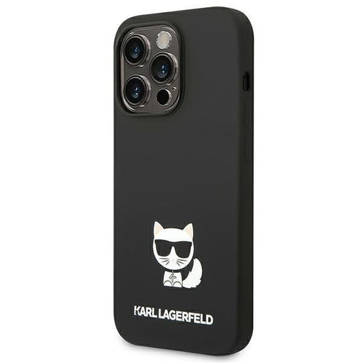 Кейс Karl Lagerfeld KLHCP14LSLCTBK за iPhone 14 Pro