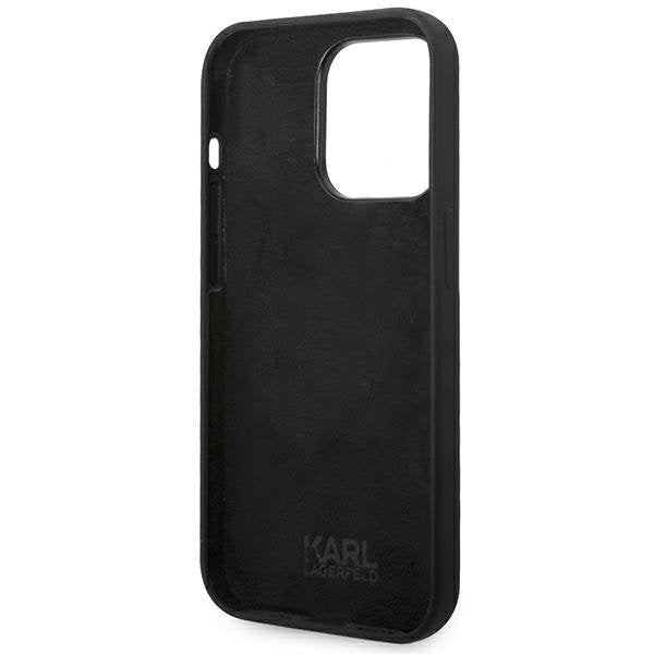 Кейс Karl Lagerfeld KLHCP14LSLKHBK за iPhone 14 Pro