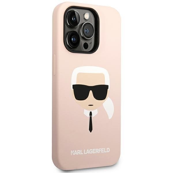 Кейс Karl Lagerfeld KLHCP14LSLKHLP за iPhone 14 Pro