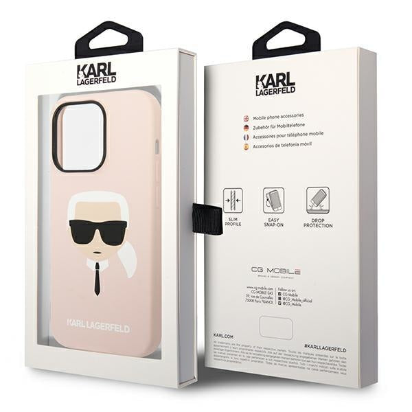 Кейс Karl Lagerfeld KLHCP14LSLKHLP за iPhone 14 Pro