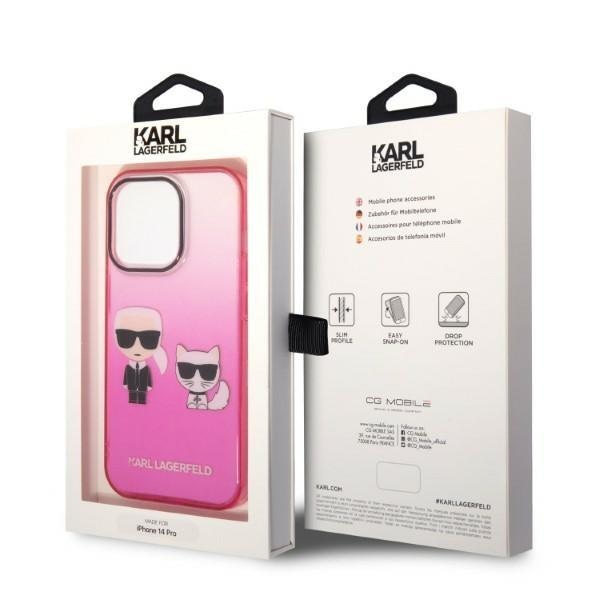 Кейс Karl Lagerfeld KLHCP14LTGKCP за iPhone 14 Pro