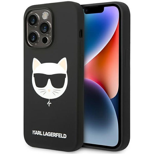 Кейс Karl Lagerfeld KLHMP14LSLCHBK за iPhone 14 Pro