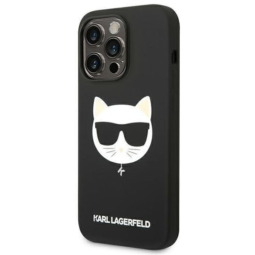 Кейс Karl Lagerfeld KLHMP14LSLCHBK за iPhone 14 Pro