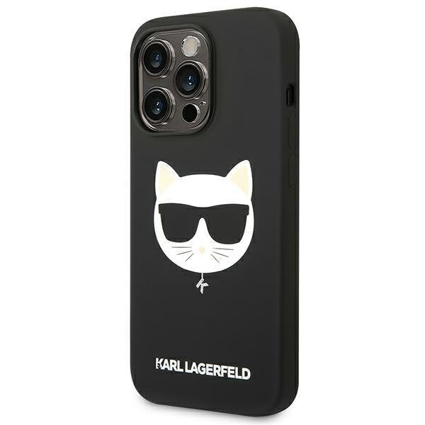 Кейс Karl Lagerfeld KLHMP14LSLCHBK за iPhone 14 Pro