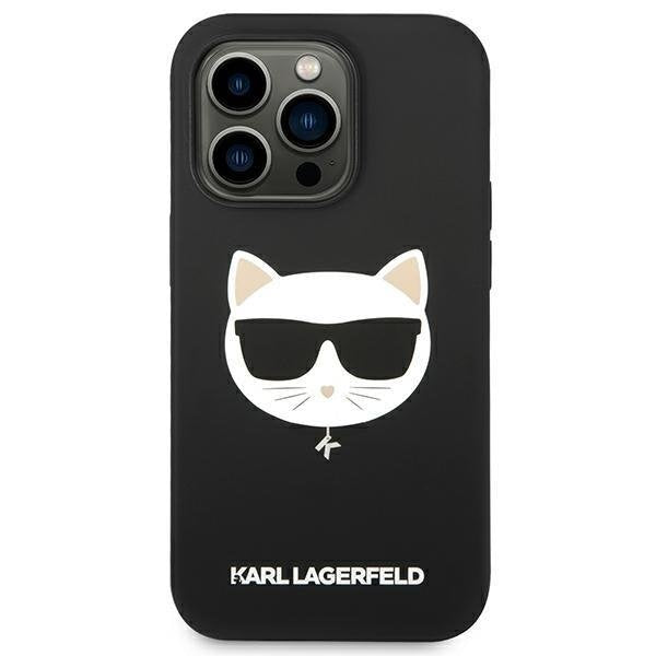 Кейс Karl Lagerfeld KLHMP14LSLCHBK за iPhone 14 Pro