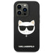 Кейс Karl Lagerfeld KLHMP14LSLCHBK за iPhone 14 Pro