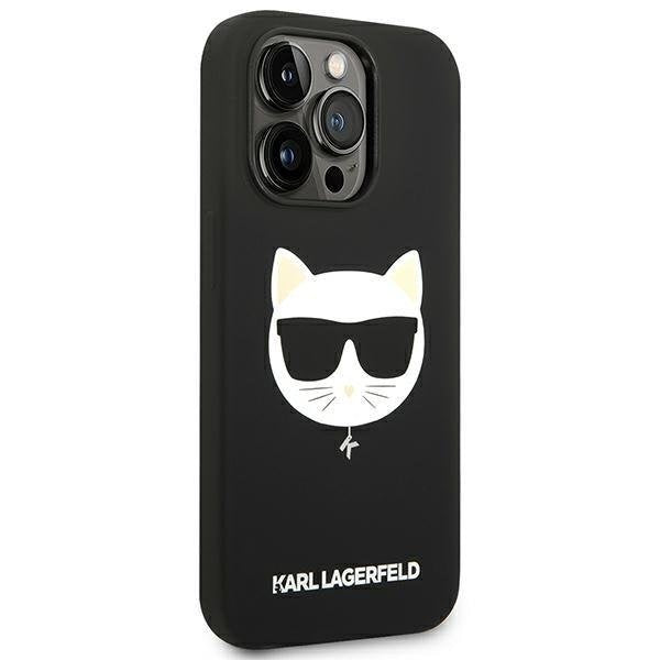 Кейс Karl Lagerfeld KLHMP14LSLCHBK за iPhone 14 Pro