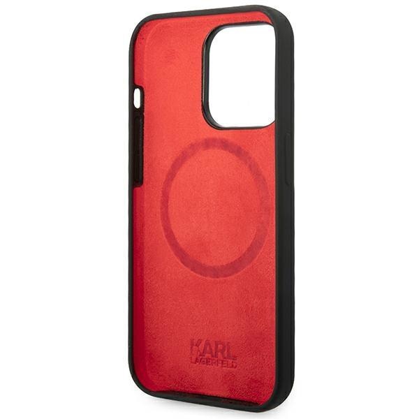 Кейс Karl Lagerfeld KLHMP14LSLCHBK за iPhone 14 Pro