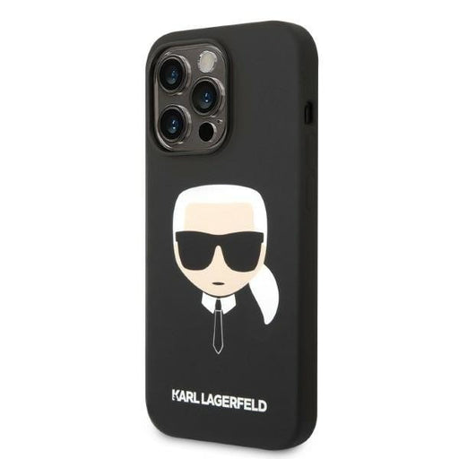 Кейс Karl Lagerfeld KLHMP14LSLKHBK за iPhone 14 Pro