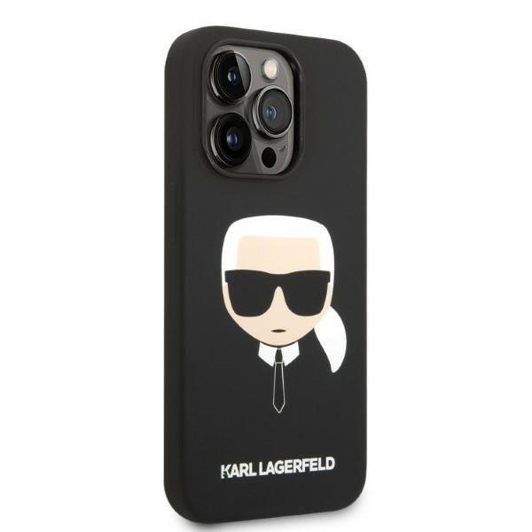 Кейс Karl Lagerfeld KLHMP14LSLKHBK за iPhone 14 Pro