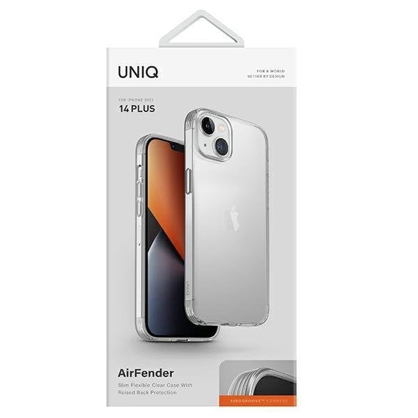 Кейс Uniq Air Fender за iPhone 14 Plus 6.7’ прозрачен