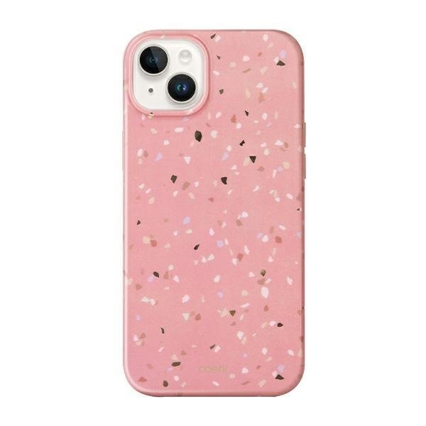 Кейс Uniq Coehl Terrazzo за iPhone 14 6.1’ розов / корал