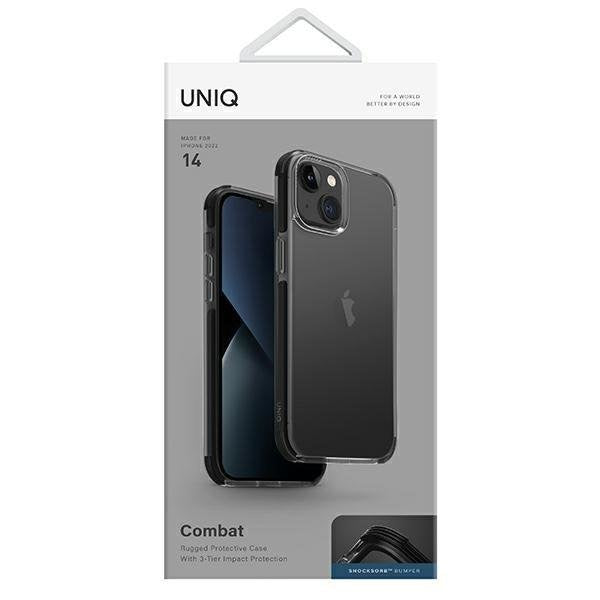 Кейс Uniq Combat за iPhone 14 6.1’ черен / карбон