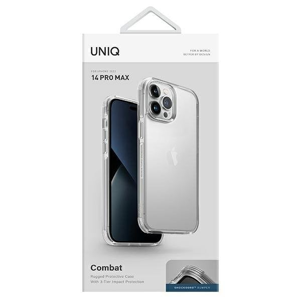 Кейс Uniq Combat за iPhone 14 Pro Max 6.7’ прозрачен