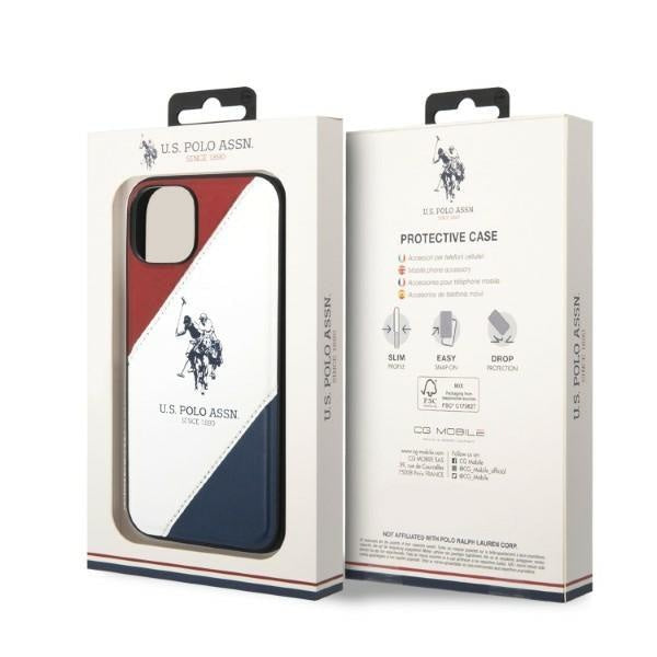 Кейс US Polo USHCP14SPSO3 за iPhone 14 6.1’ бял