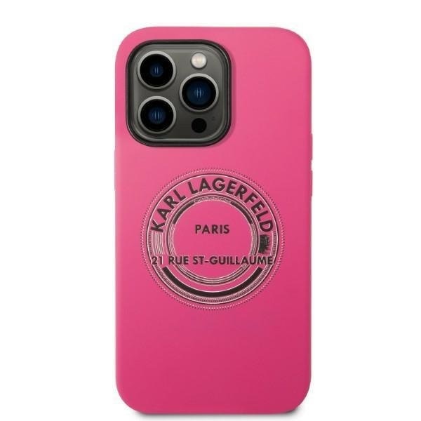 Кейс Karl Lagerfeld KLHCP14LSRSGRCF за iPhone 14 Pro