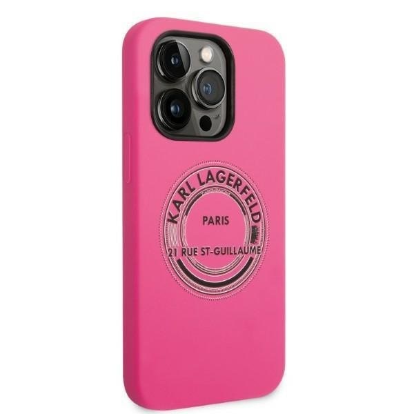 Кейс Karl Lagerfeld KLHCP14LSRSGRCF за iPhone 14 Pro