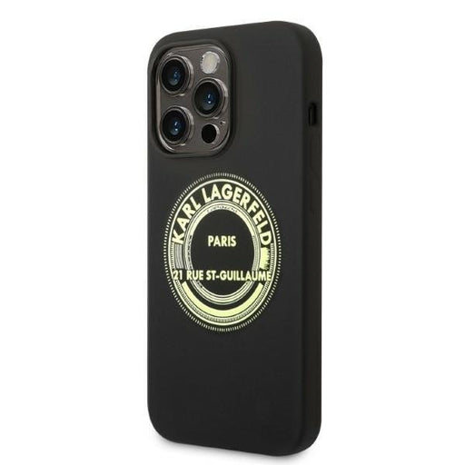 Кейс Karl Lagerfeld KLHCP14LSRSGRCK за iPhone 14 Pro