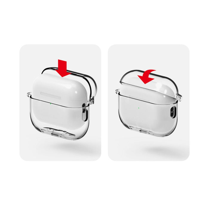 Кейс Ringke Hinge за AirPods Pro 2 прозрачен (EC675S1RS)