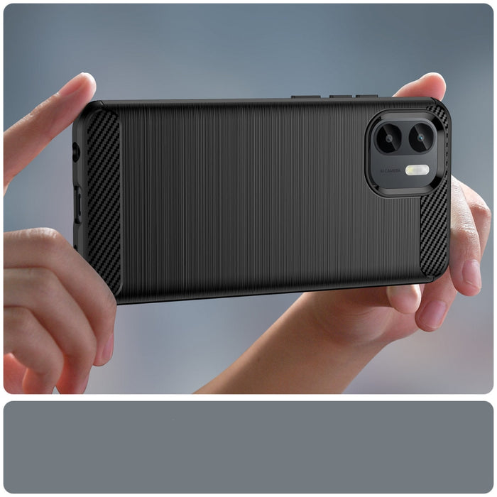 Кейс HQWear Carbon Case за Xiaomi Redmi A1 черен