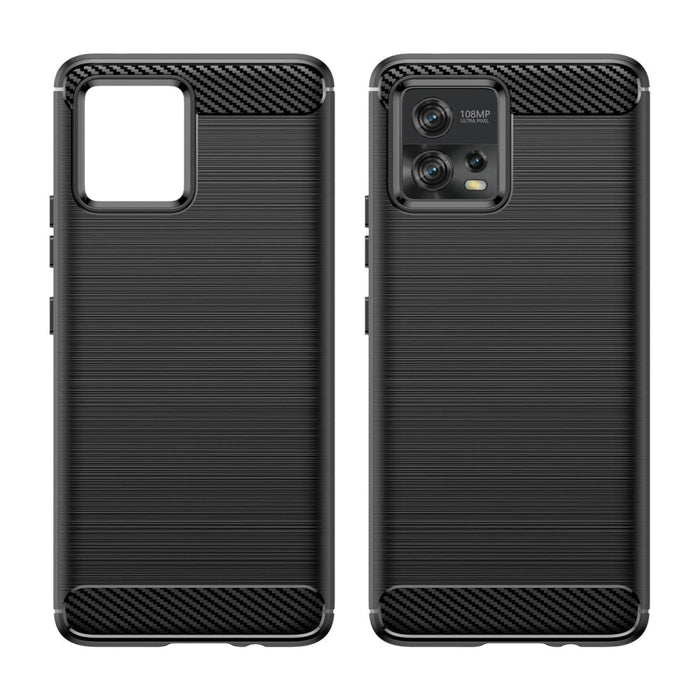 Кейс HQWear Carbon Case за Motorola Moto G72 черен