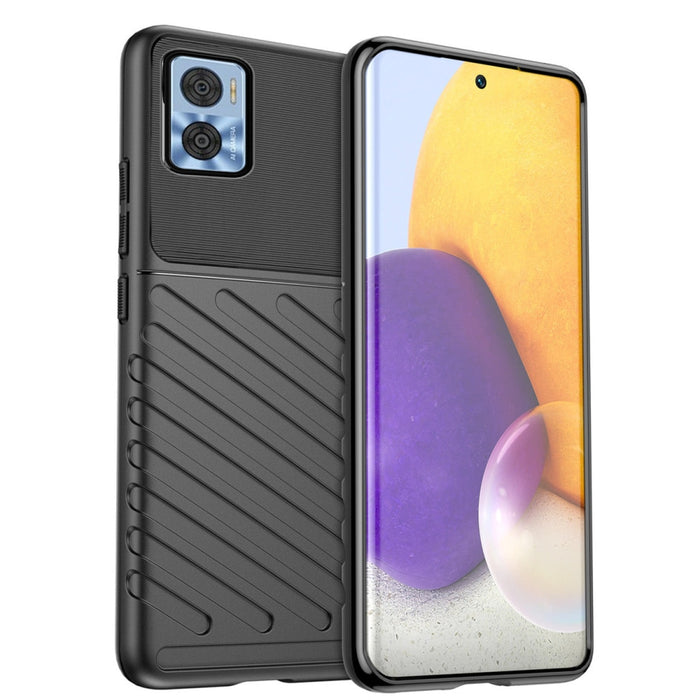 Кейс HQWear Thunder Case за Motorola Moto E22 / E22i черен