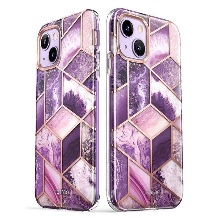 Кейс Supcase Cosmo за iPhone 13 / 14 MARBLE PURPLE