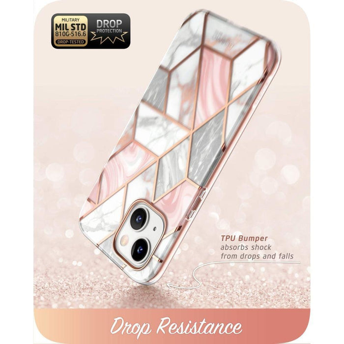 Кейс Supcase Cosmo за iPhone 13 / 14 MARBLE PINK