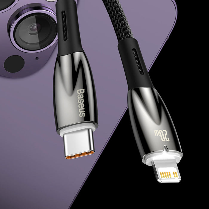 Кабел Baseus Glimmer Series USB - C към Lightning