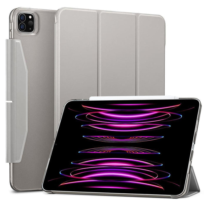 Калъф ESR Ascend Trifold за iPad Pro 12.9 2021 / 2022 сив