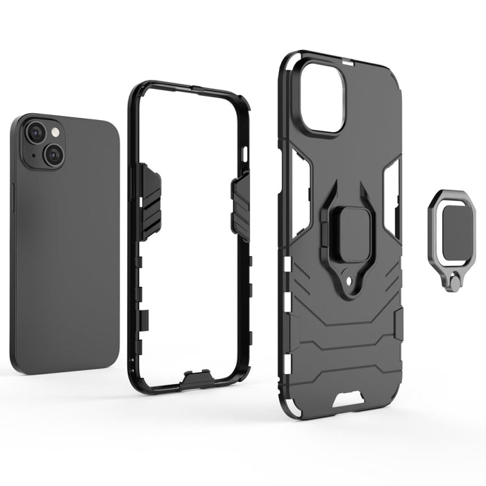 Кейс HQWear Ring Armor за Samsung Galaxy A04s черен