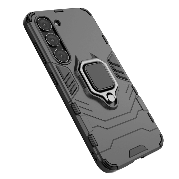 Кейс HQWear Ring Armor Case за Samsung Galaxy S23 черен