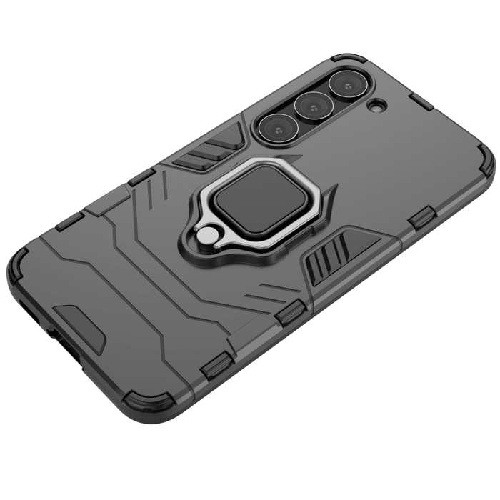 Кейс HQWear Ring Armor Case за Samsung Galaxy S23 черен