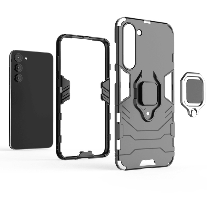 Кейс HQWear Ring Armor Case за Samsung Galaxy S23 Plus черен