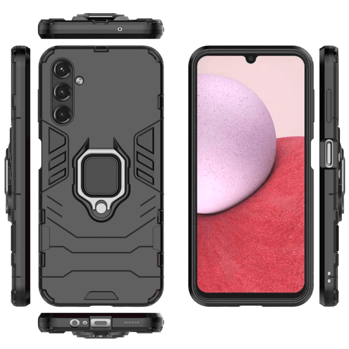 Кейс HQWear Ring Armor за Samsung Galaxy A14 черен