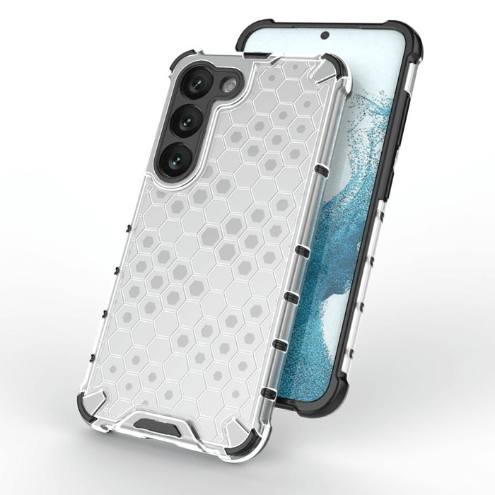 Кейс HQWear Honeycomb за Samsung Galaxy S23 син