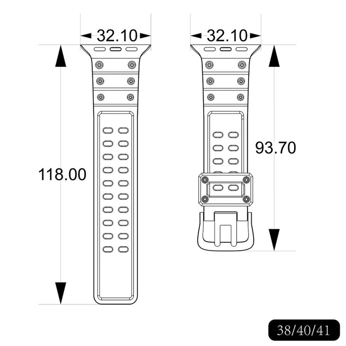 Каишка HQWear Strap Triple Protection за Apple