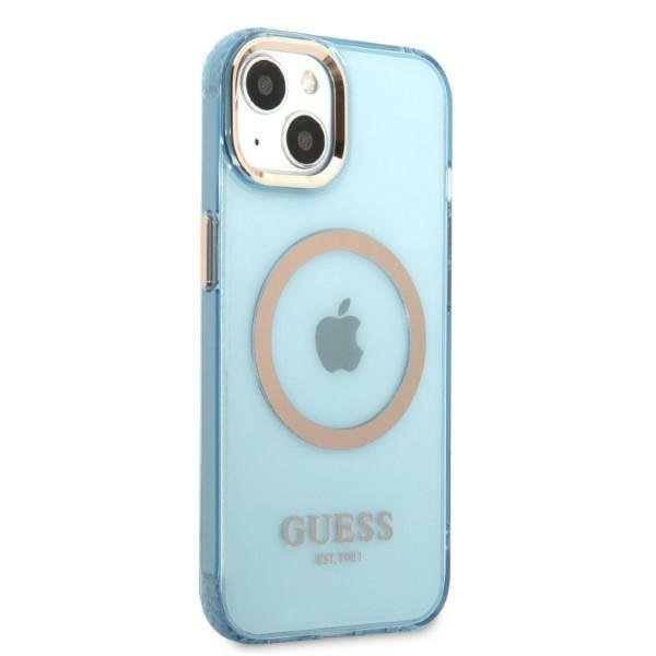 Кейс Guess GUHMP13MHTCMB за iPhone 13 6.1’ син