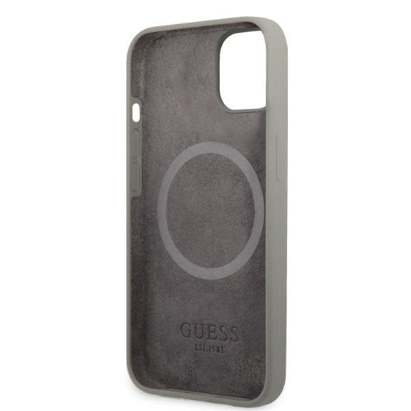 Кейс Guess GUHMP13MSPLG за iPhone 13 6.1’ сив