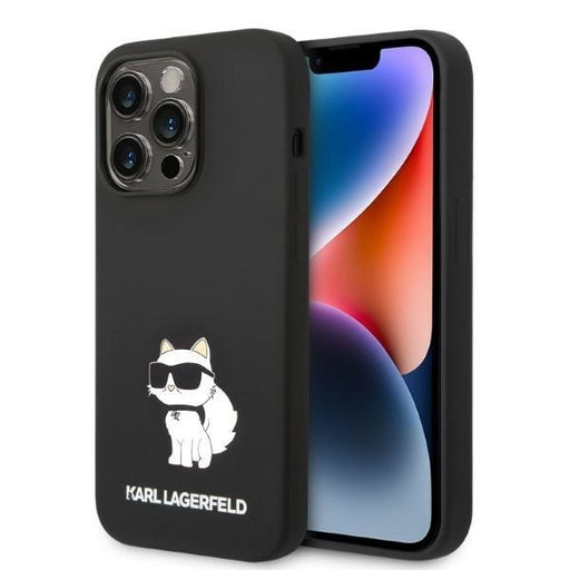 Кейс Karl Lagerfeld KLHCP14LSNCHBCK за iPhone 14 Pro