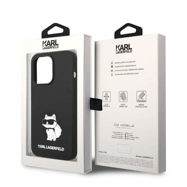 Кейс Karl Lagerfeld KLHCP14LSNCHBCK за iPhone 14 Pro