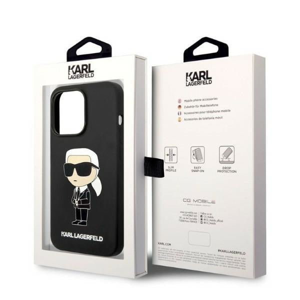 Кейс Karl Lagerfeld KLHCP14LSNIKBCK за iPhone 14 Pro