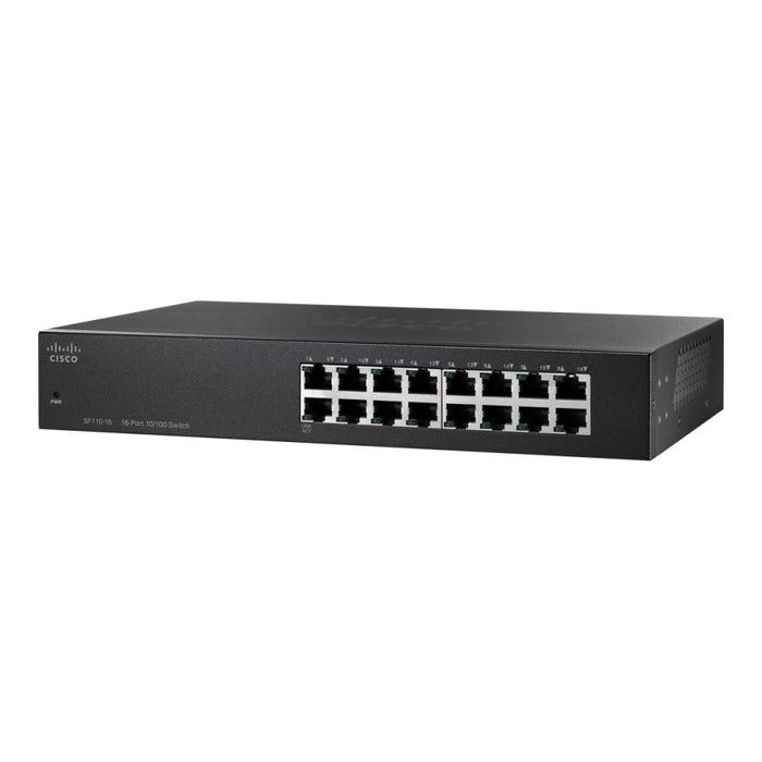 Комутатор CISCO SF110 - 16 - EU 16 - Port 10/100 Switch