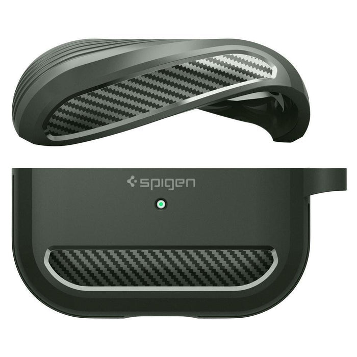 Кейс Spigen Rugged Armor за Apple AirPods Pro 1 зелен