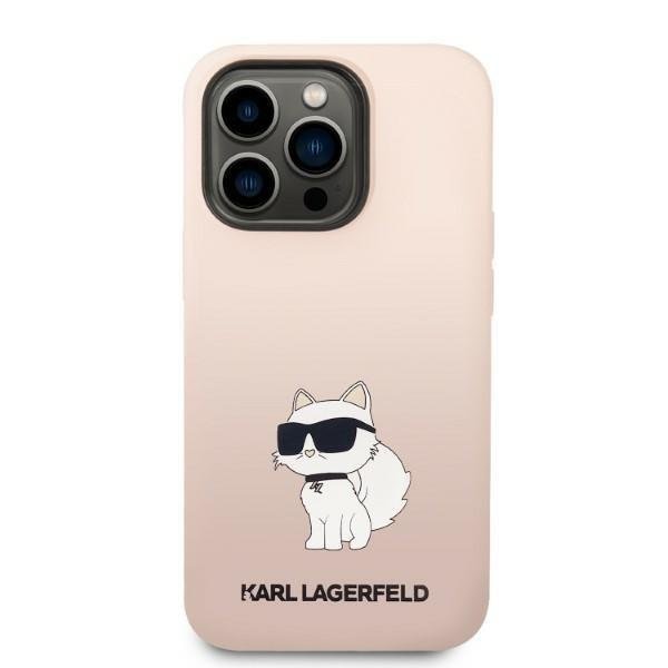 Кейс Karl Lagerfeld KLHCP14LSNCHBCP за iPhone 14 Pro