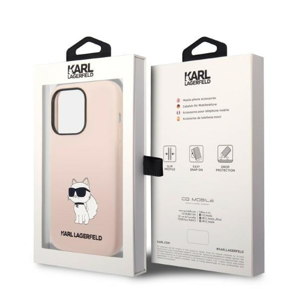 Кейс Karl Lagerfeld KLHCP14LSNCHBCP за iPhone 14 Pro