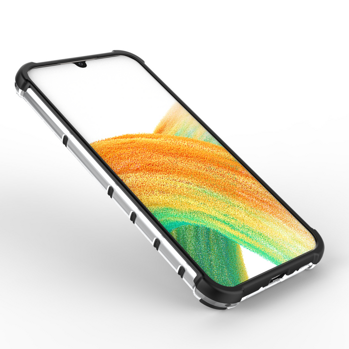 Кейс HQWear Honeycomb за Samsung Galaxy A54 5G прозрачен