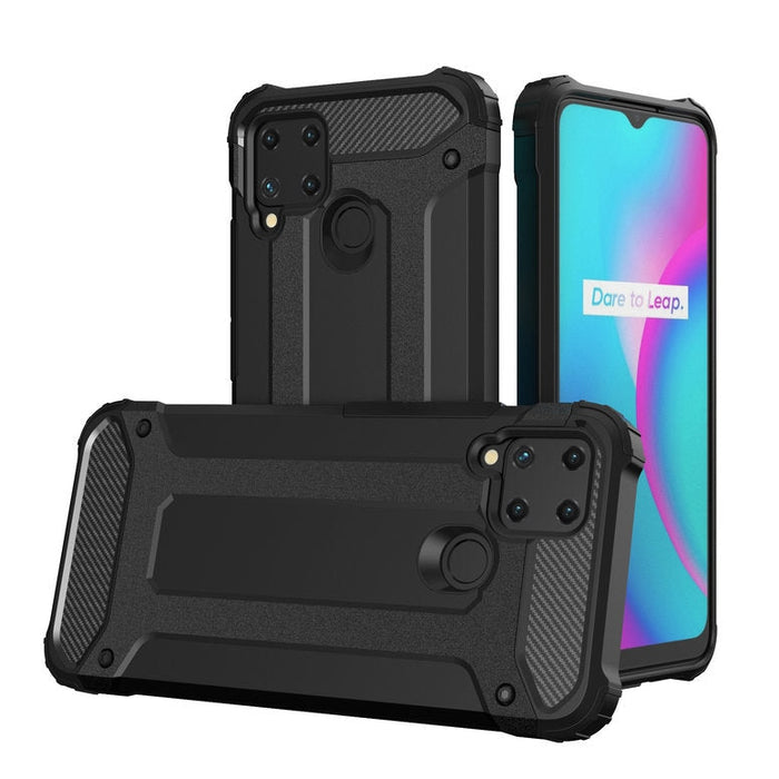 Кейс HQWear Hybrid Armor за Realme 10 5G / 9i черен